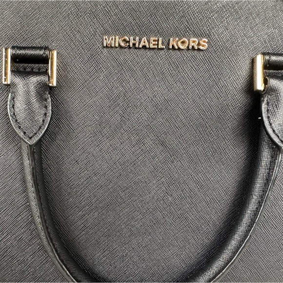 MICHAEL KORS Selma Medium Saffiano Leather Cossbody Bag EXCELLENT CONDITION - Picture 11 of 15